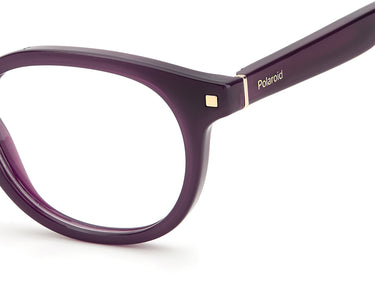 Premium Women Polaroid Eyeglasses: PLD D435 - Violet - SpecSMART Eye Clinic (Zoom View)